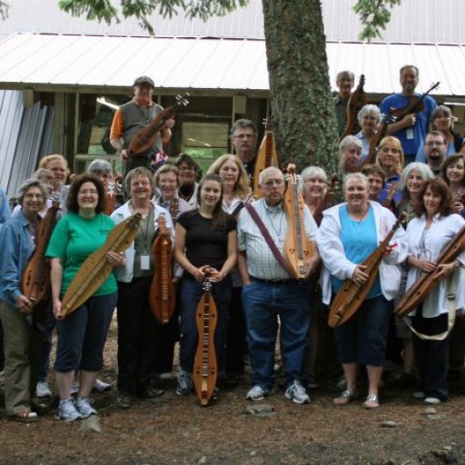 Camp Photo, Dulcimer Week in the Wallowas 2012