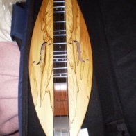 Spalted Sycamore Dulcimer