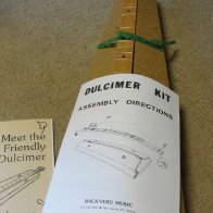 Dulcimer kit out of the shipping box