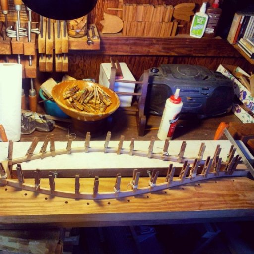 Bert Berry Dulcimer Build