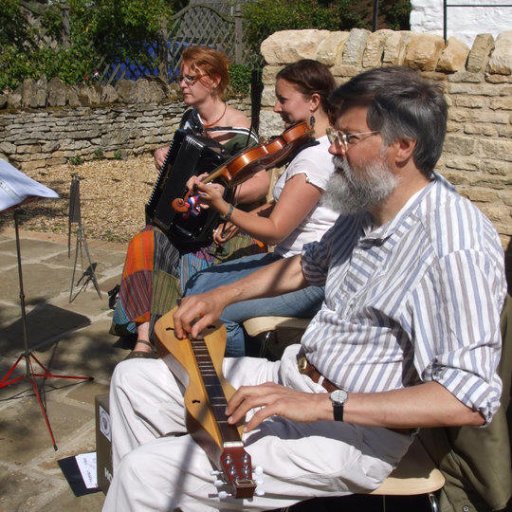 Traditional Music of Cambridgeshire Collective at John Clare's house, Helpston July 17 2010