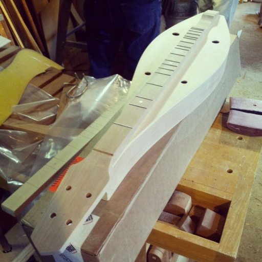 Bert Berry Dulcimer Build