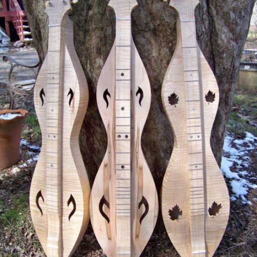 Three Dulcimers