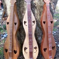 Three dulcimers