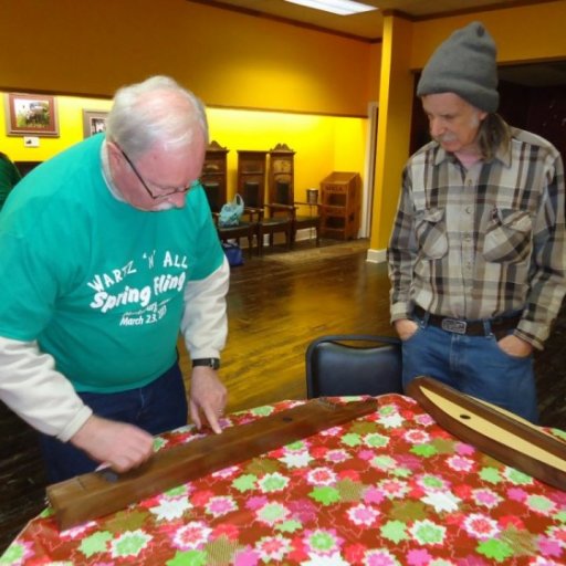 Ken plays his Zither for Jerry