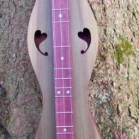 Poplar and Purpleheart Dulcimer