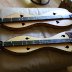 Two Hennessy dulcimers side by side