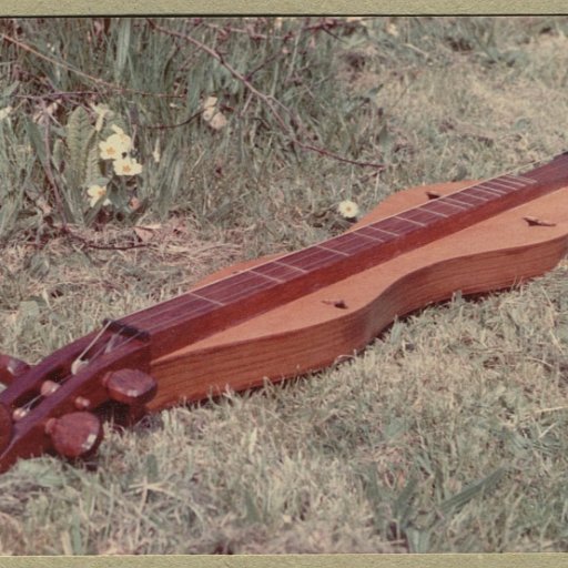 dulcimer - wooden peg model