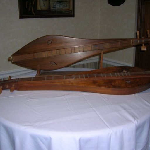 Two Edsel Martin dulcimers