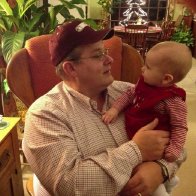 I'm now a "Papaw"; 1st Christmas together 2012