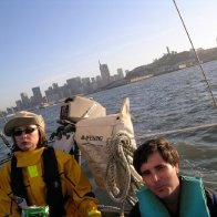 Cynthia and Dan aboard Pincota-2
