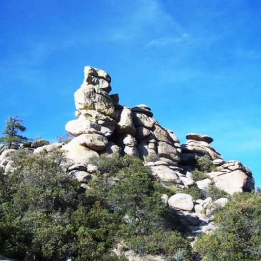 Rock formations on Mt. Lemmon