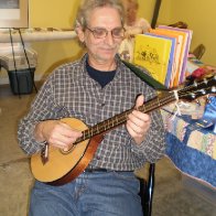 Michael Vickey with Custom Olympia Walkabout Dulcimer