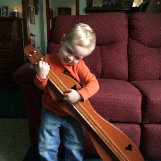The joys of children and dulcimers