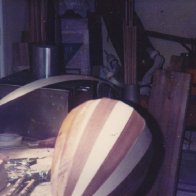A lute in the making