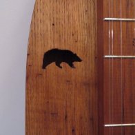 Bear sound holes - Clemmer Wormy Chestnut