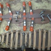 Assembly of Phoebe's dulcimer