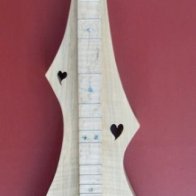 Curly maple Vulcan dulcimer