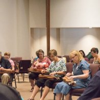 Carolina Mountain Dulcimer Players workshop jam session August '15