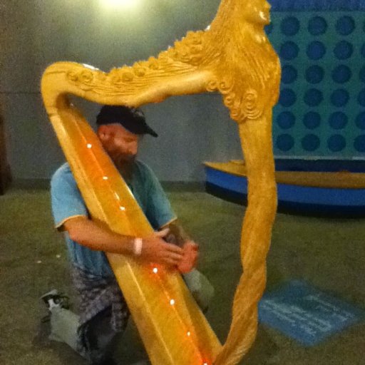 Stringless Harp!