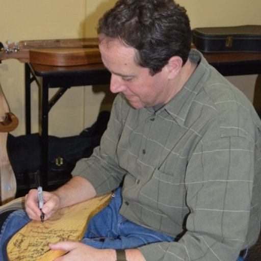 Signing the Wartz Dulcimer