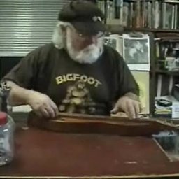 Michael Rugg and the redwood dulcimer