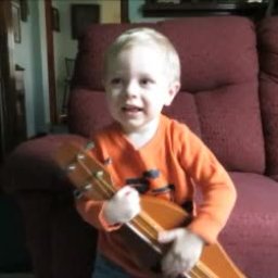 Make a Joyful Noise - Jaxson's 1st tune - Thanksgiving Day 2014